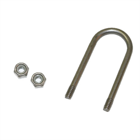 Étrier en U et écrous pour poignée