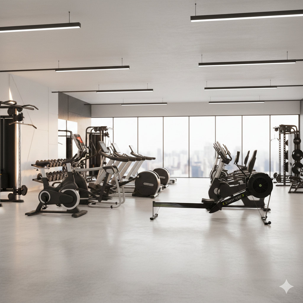 Équipements fitness professionnels divers