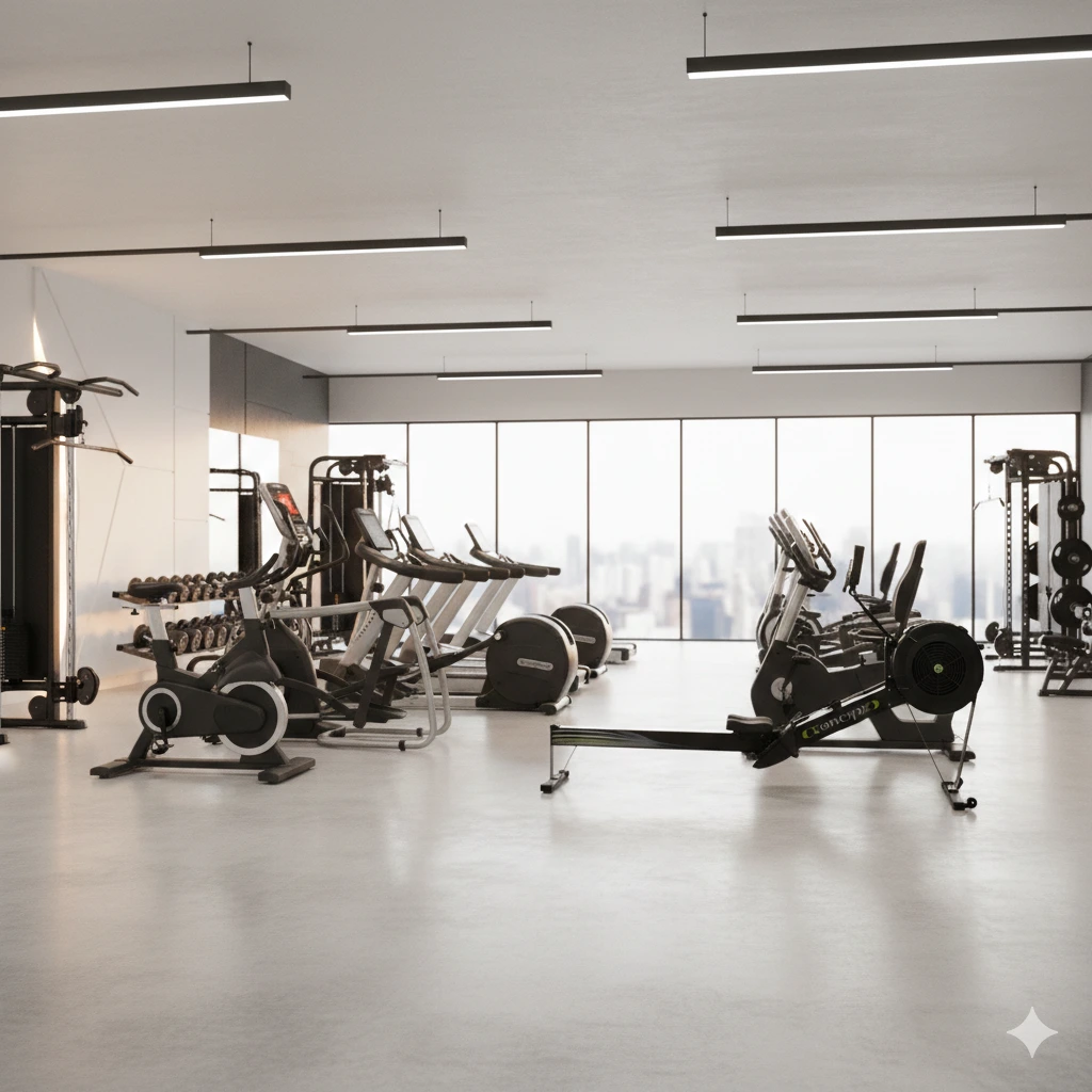 Équipements fitness professionnels divers