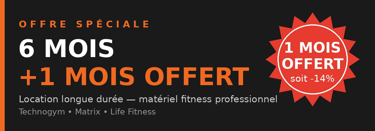 Offre spéciale : 6 mois + 1 mois offert